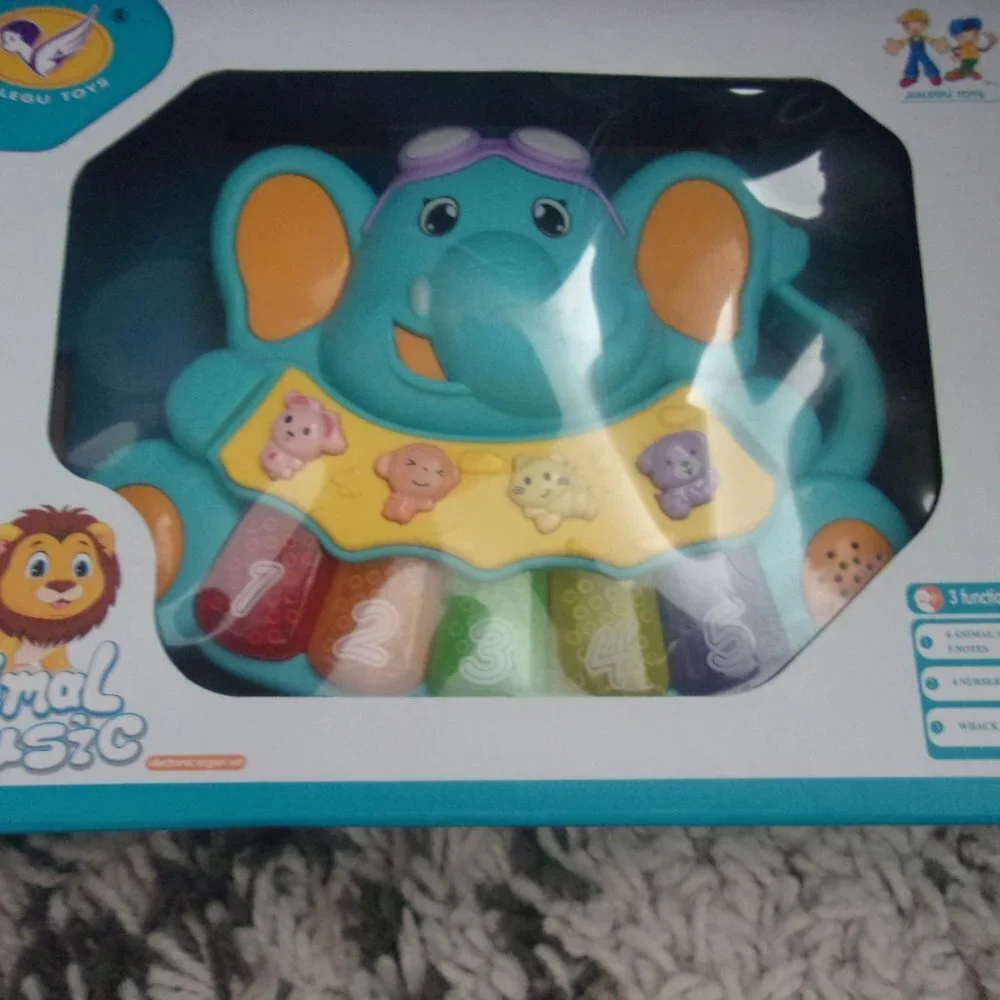 Jialegu Toys Animal Music- Elephant piano for toddler new